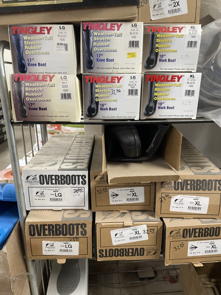 Over boots, various sizes available, Tingley and Ongaurd brand